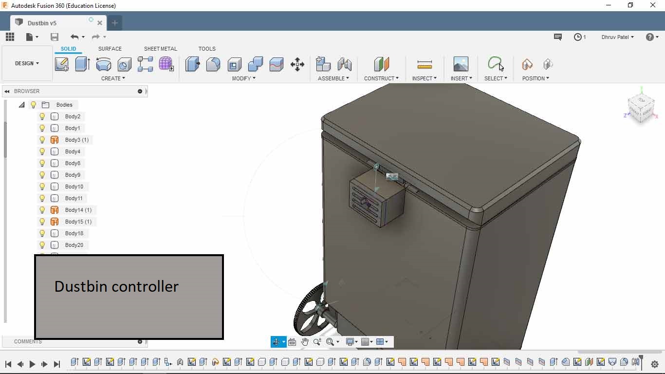 Modeling in Fusion360