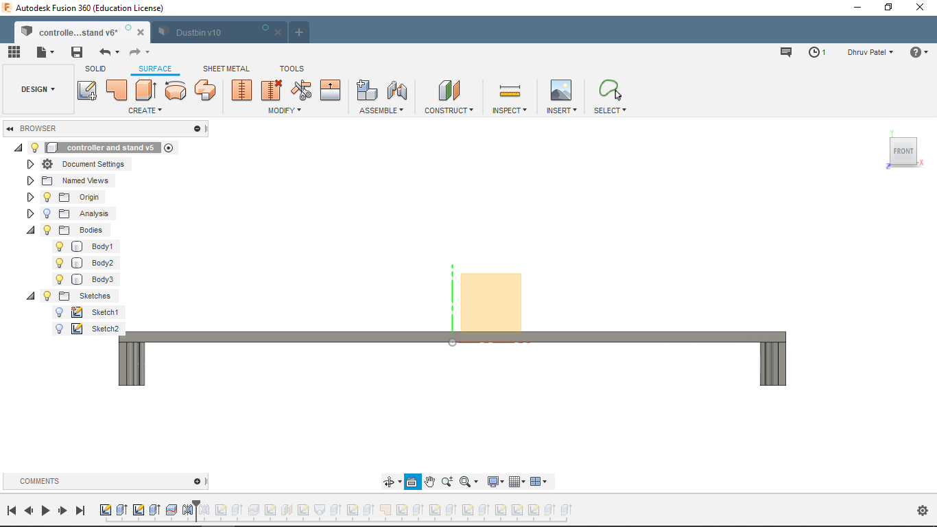 Modeling in Fusion360