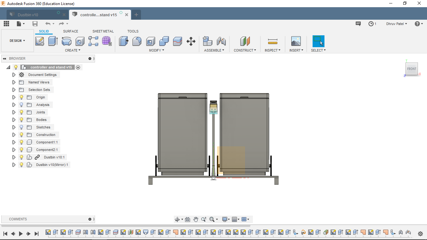 Modeling in Fusion360