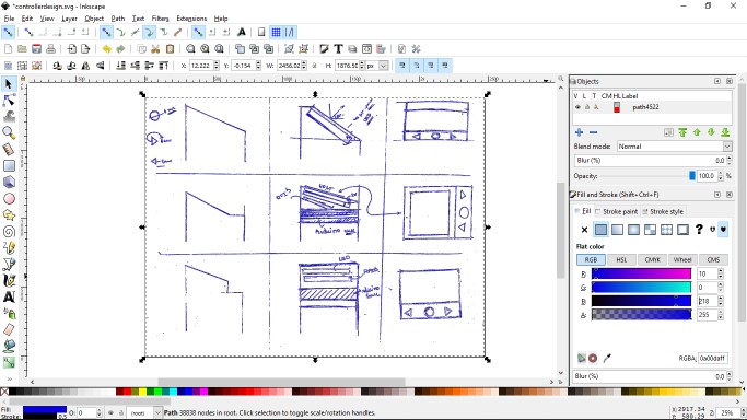 Making the image Vector