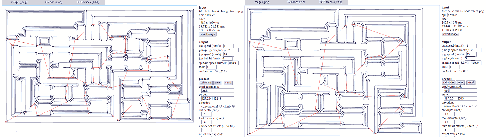 toolpaths