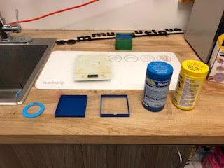 the molding setup