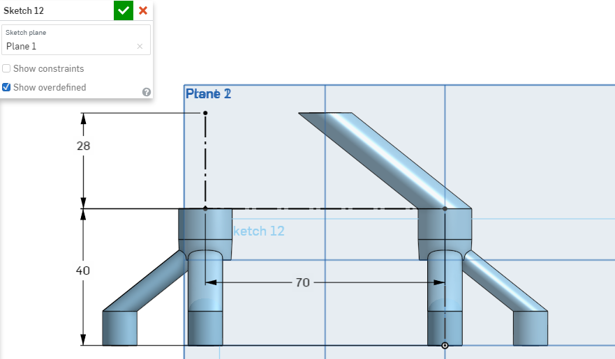 new part in new layer