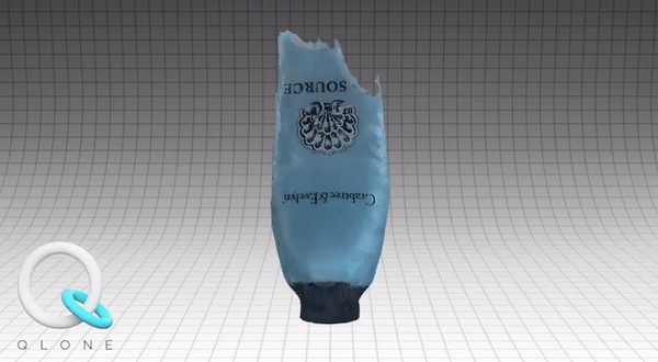 A blue and white tiled floor
Description automatically generated