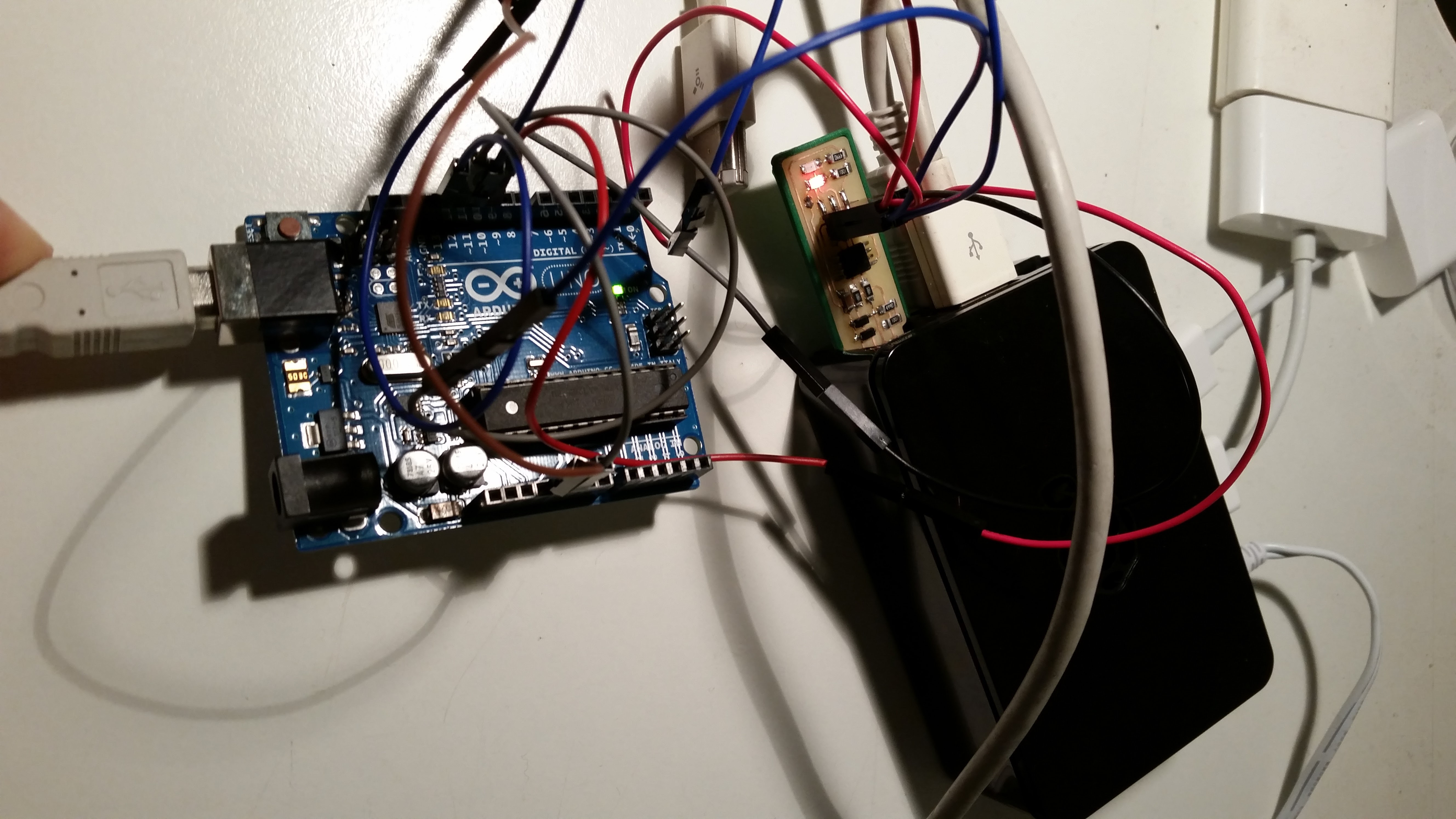 Arduino as ISP setup