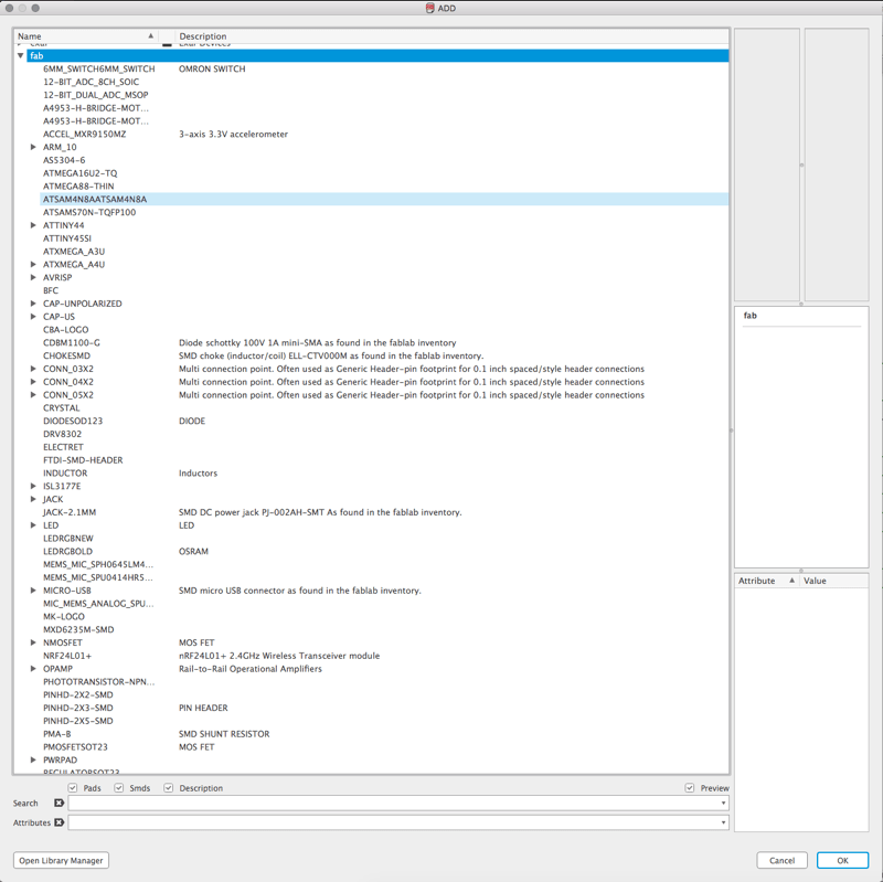 how to add new components to the schematic