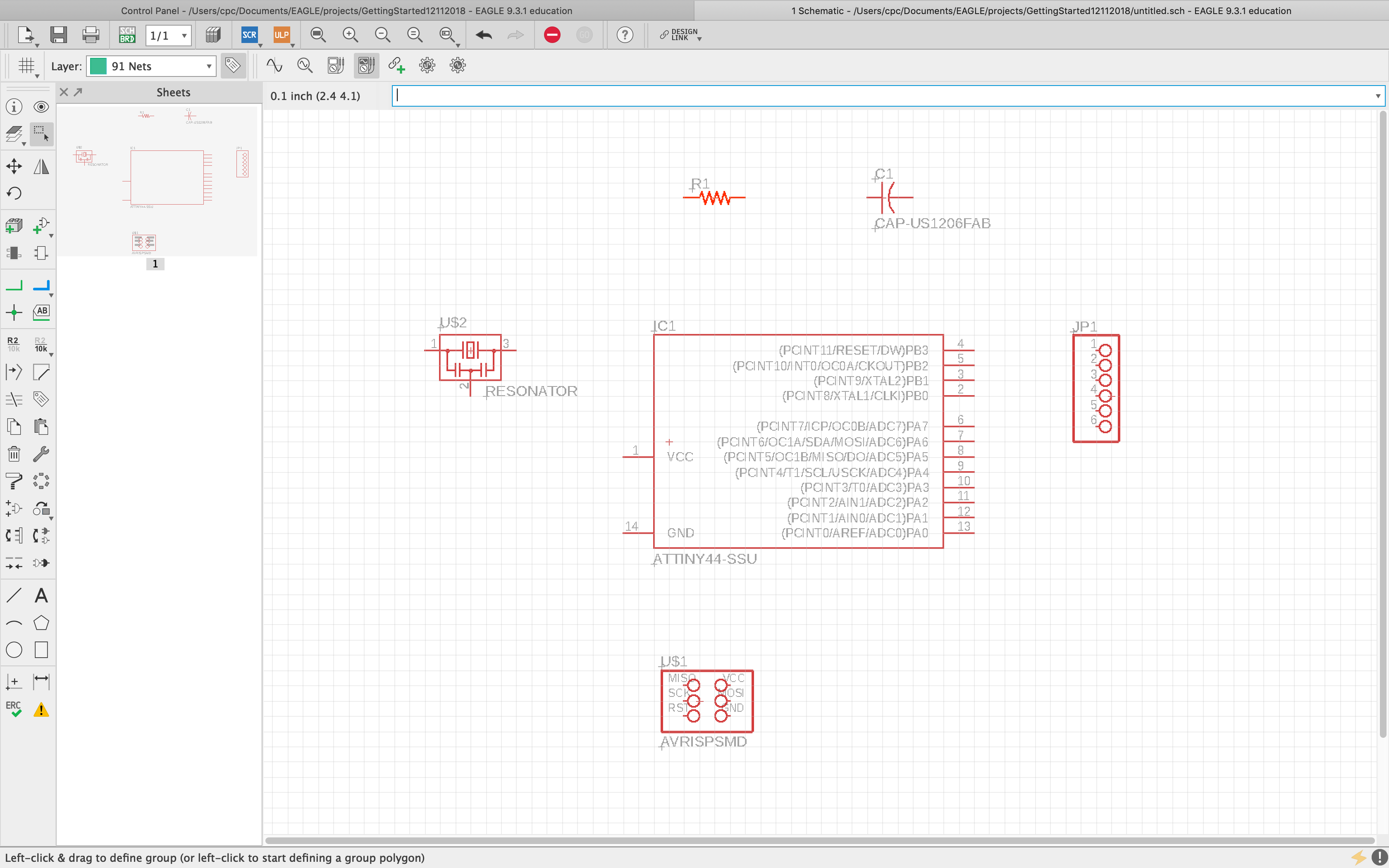 Hello-World Components