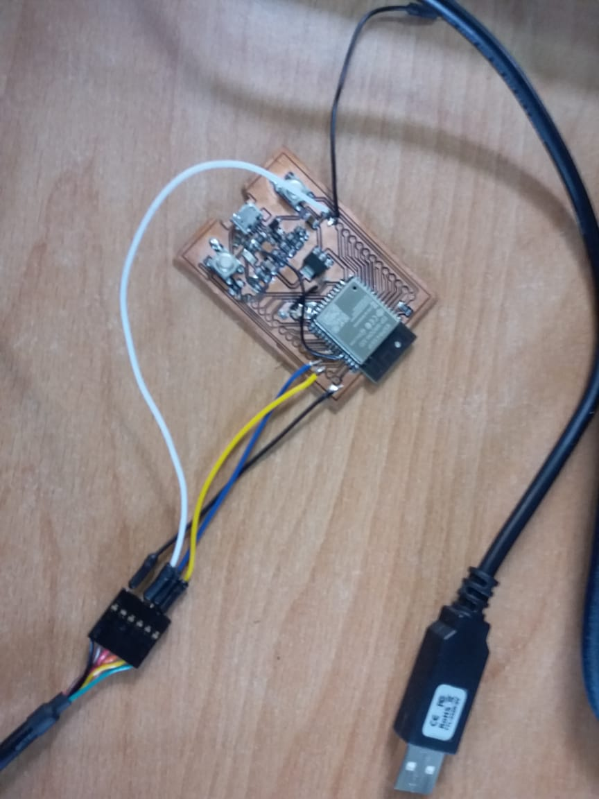 Improvised FTDI connection