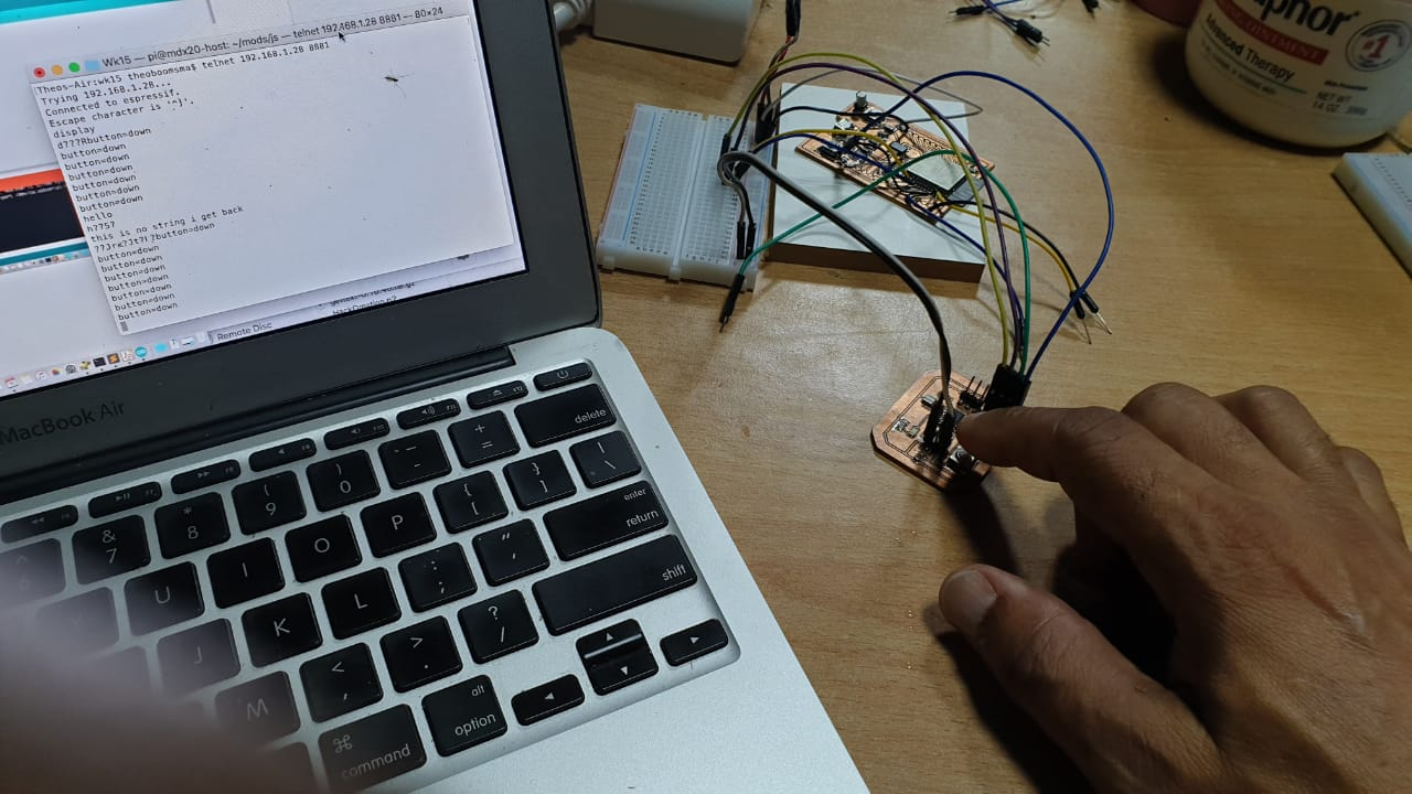 ESP32 Virtual Com test