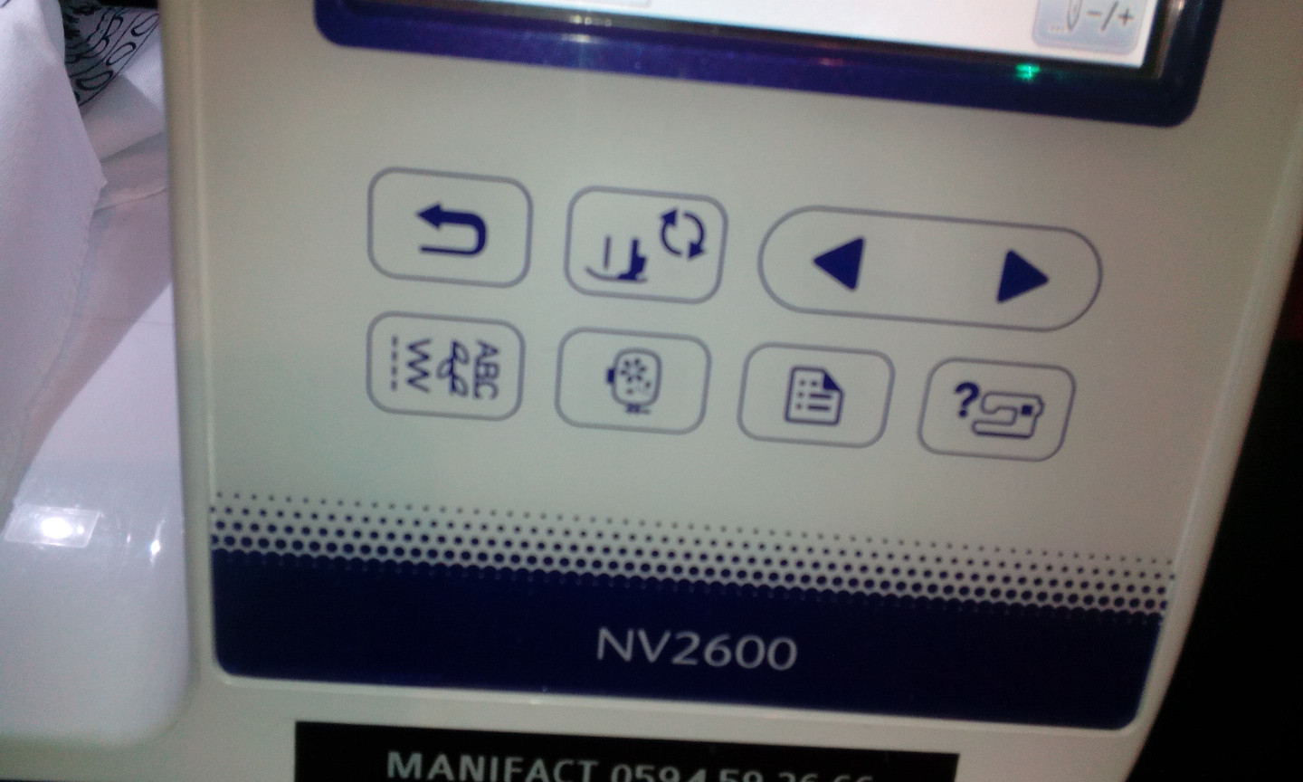 Embroidery navigation