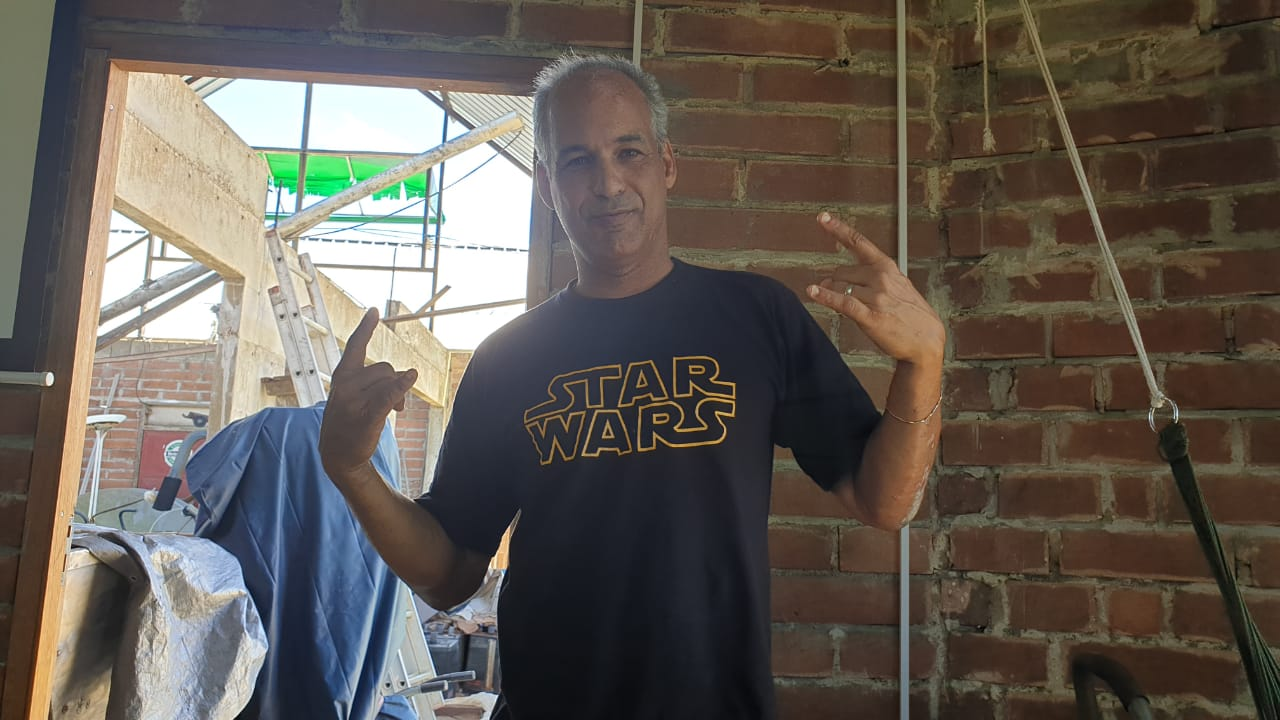 Embroidery wire setup