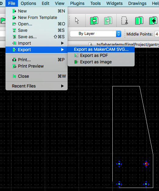 MakerCAM vs LibreCAD