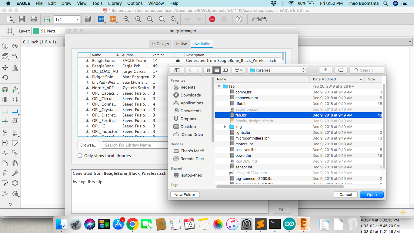 EagleCad Fab Libraries