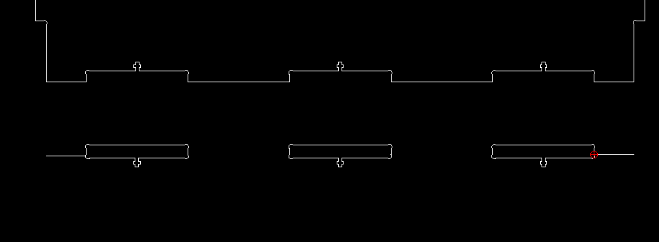LibreCAD Bones templates