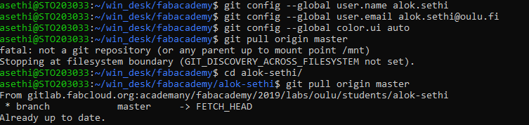 git pull