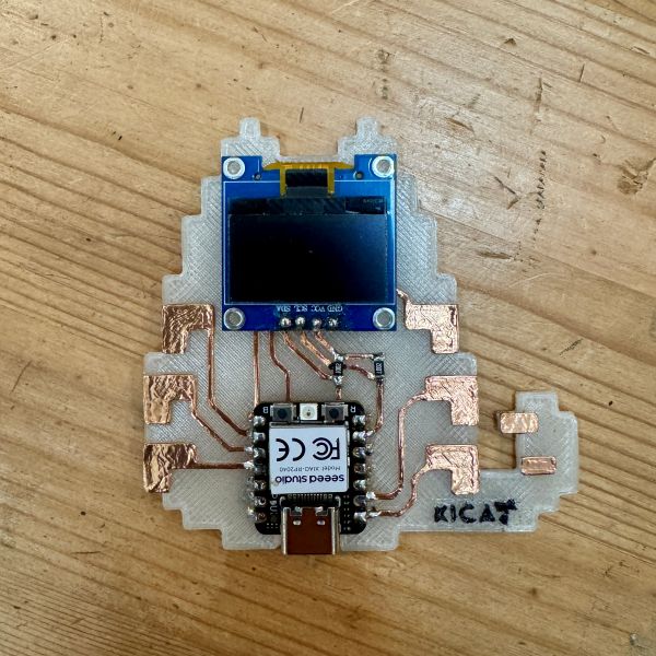 fully soldered KiCAT PCB
