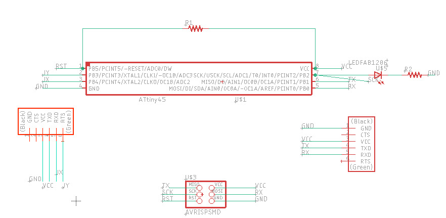 attiny based board