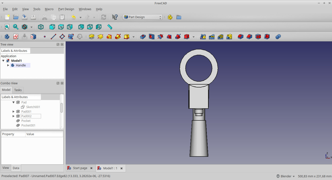 This image is the result of the software FreeCAD