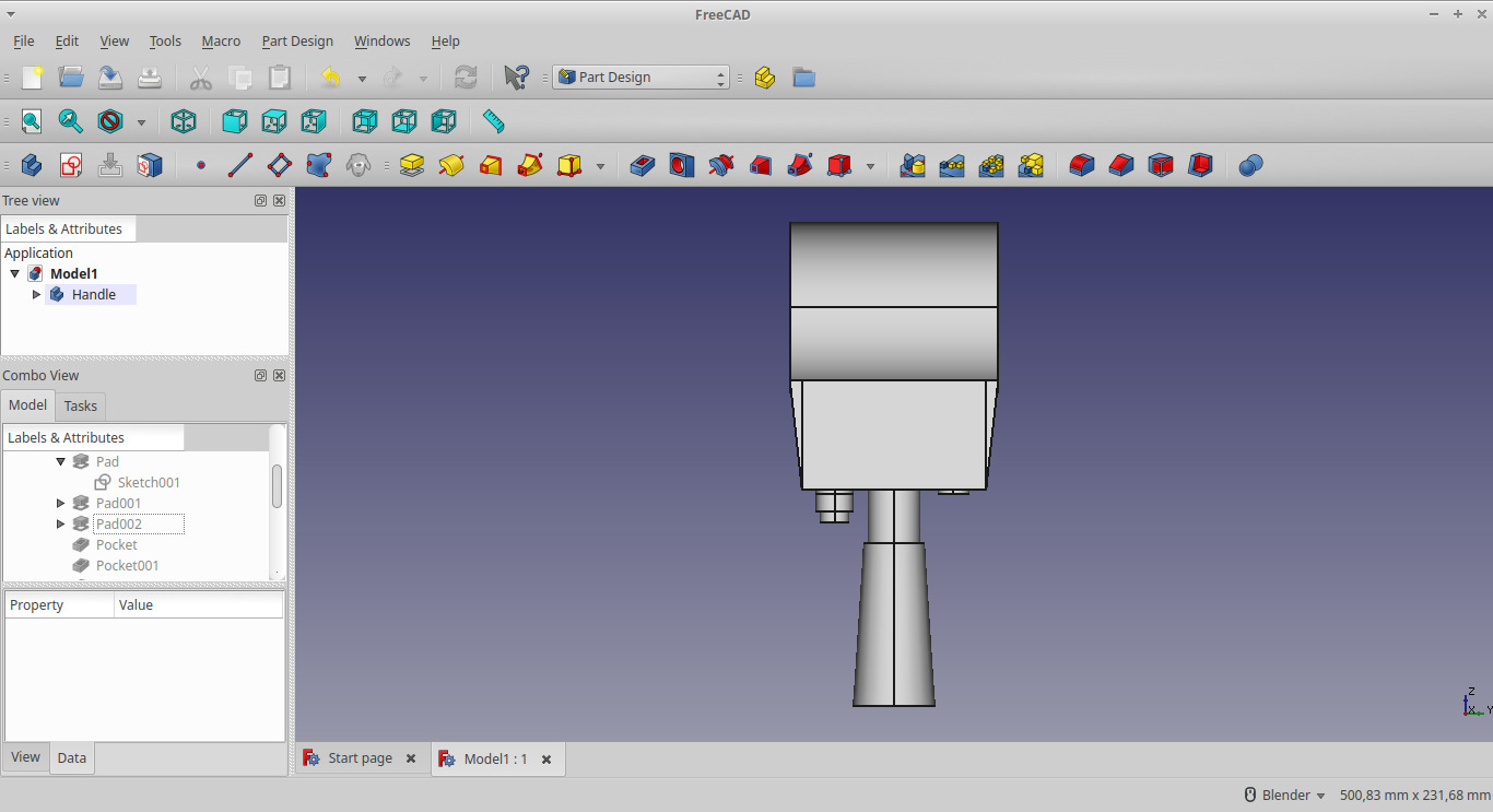 This image is the result of the software FreeCAD