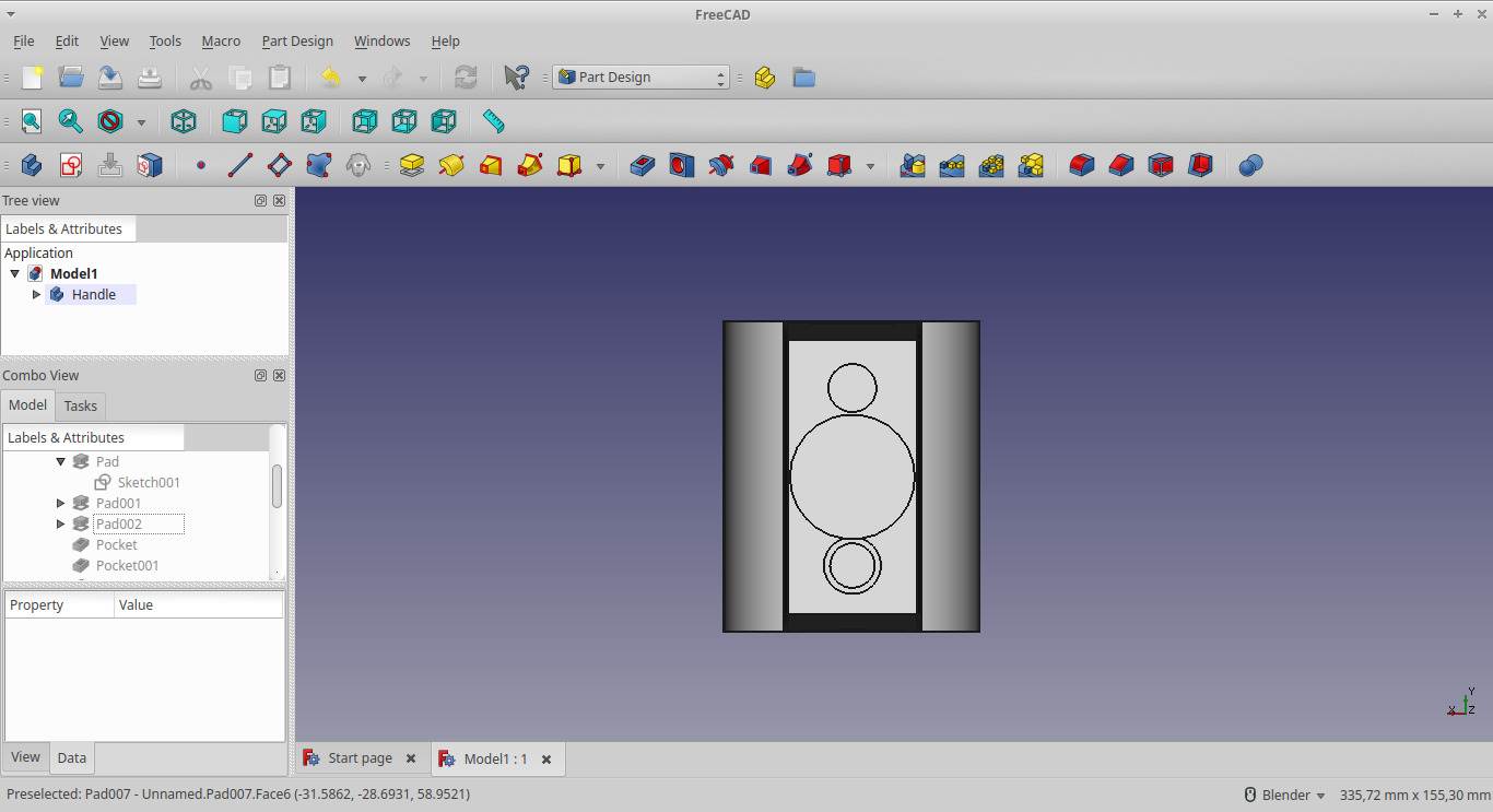 This image is the result of the software FreeCAD