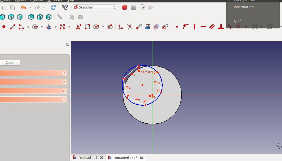 FreeCAD shape