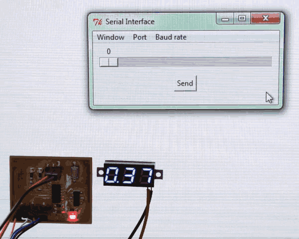 PWM output test PWM output test