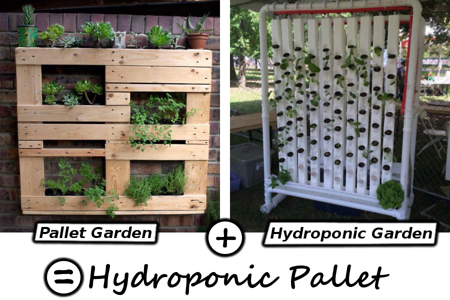 Hydroponic pallet concept Hydroponic pallet concept