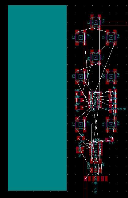 Placed Compoents with out routing