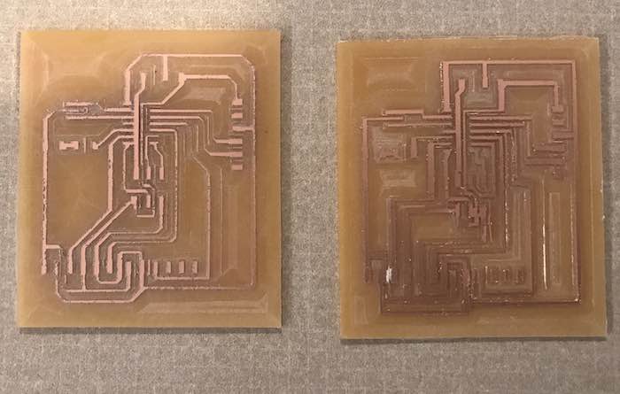 Fabbed PCBs