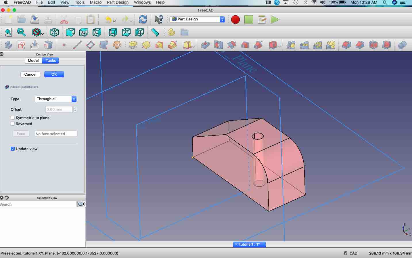 FreeCad Part Design