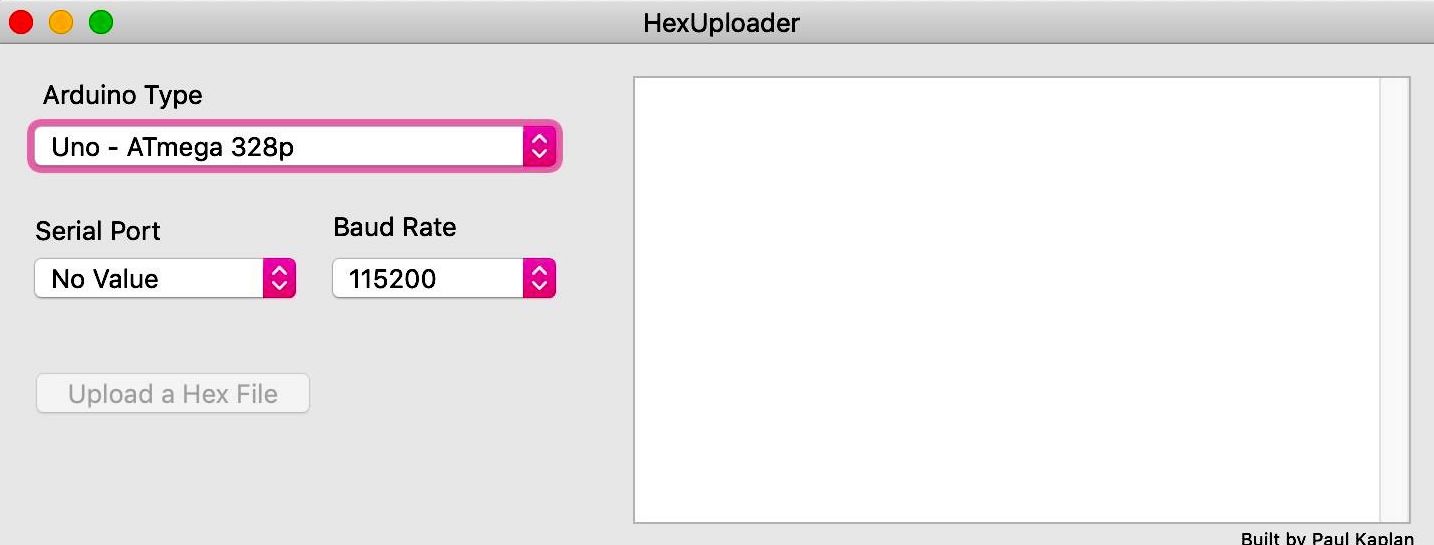 HexUploader Idle