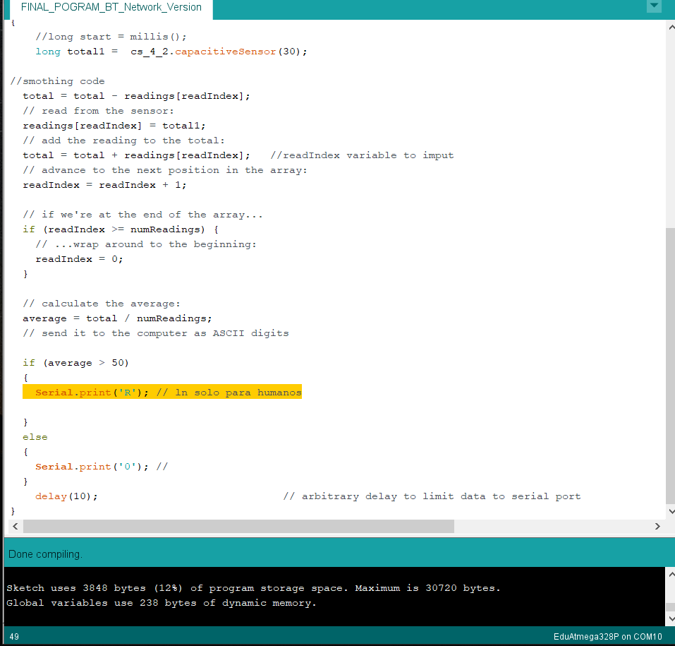 Conneciton between HC-05 