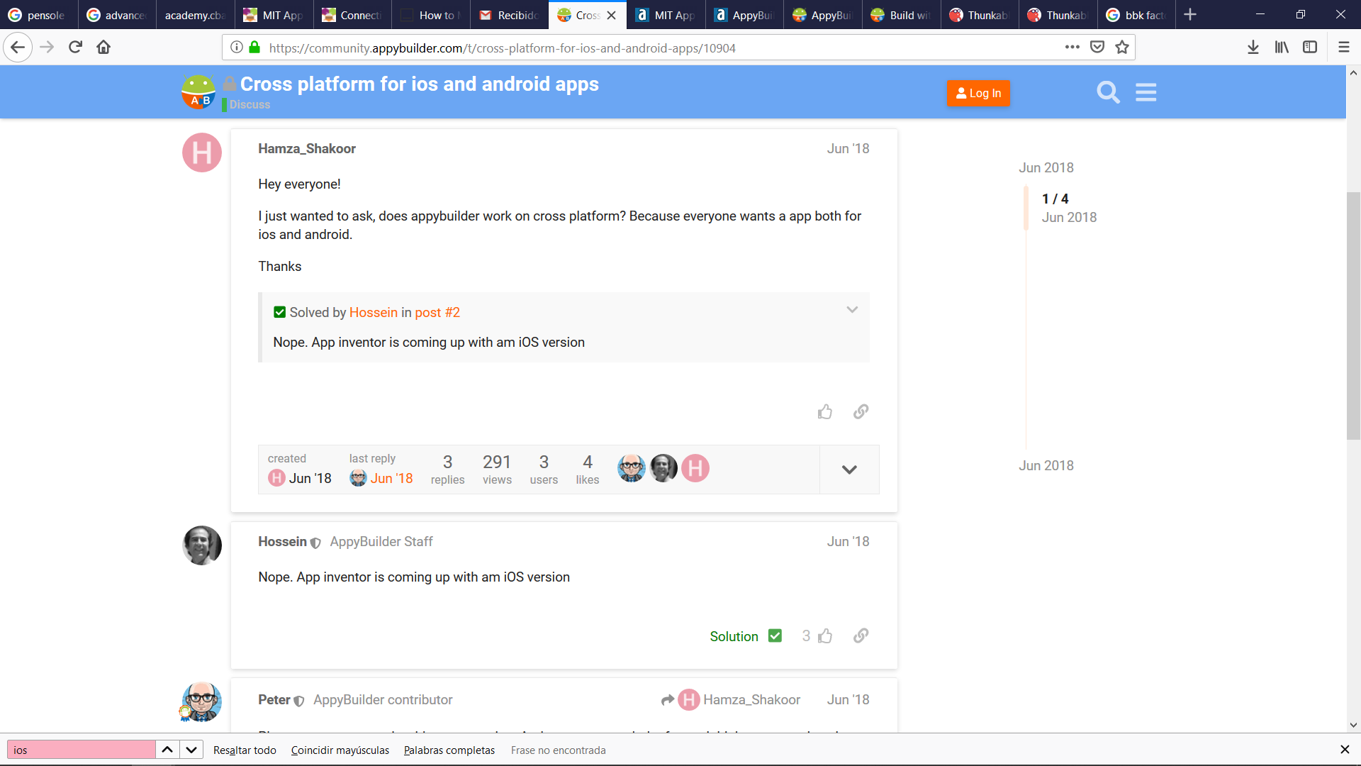 playing arround with appybuilder app development environment