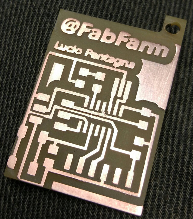 Milled PCB