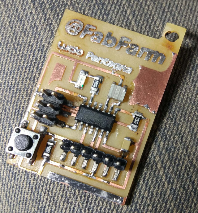 Populated PCB