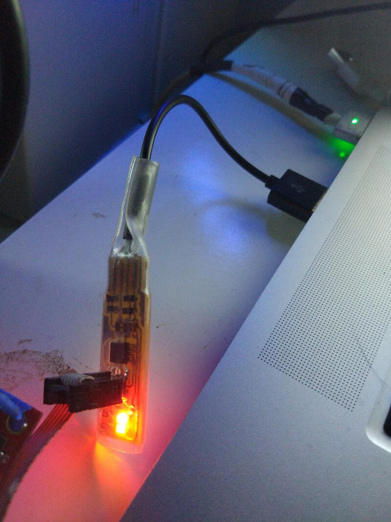 Tiny ISP with cover and programming