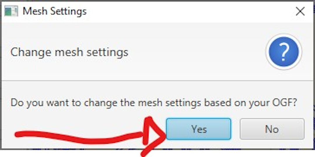 Autoleveller setup step 3