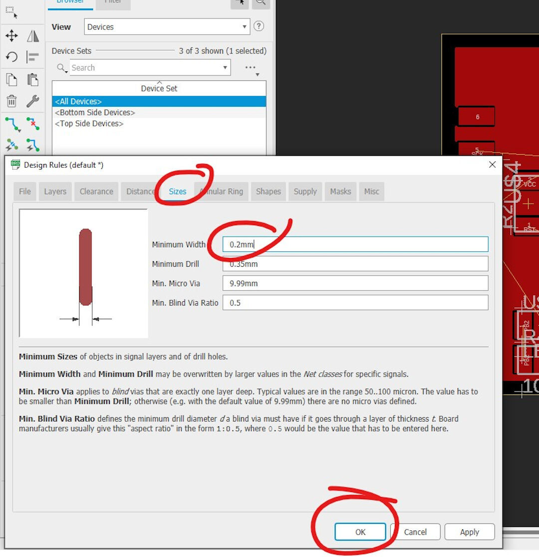 Eagle design step 11