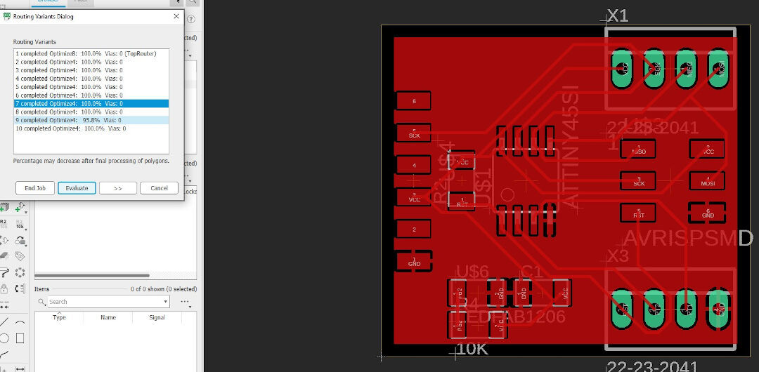 Eagle design step 18