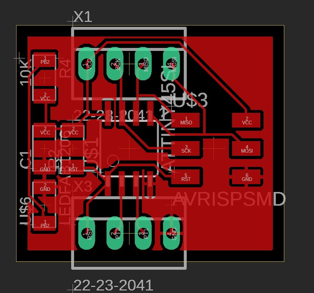 Eagle design step 21