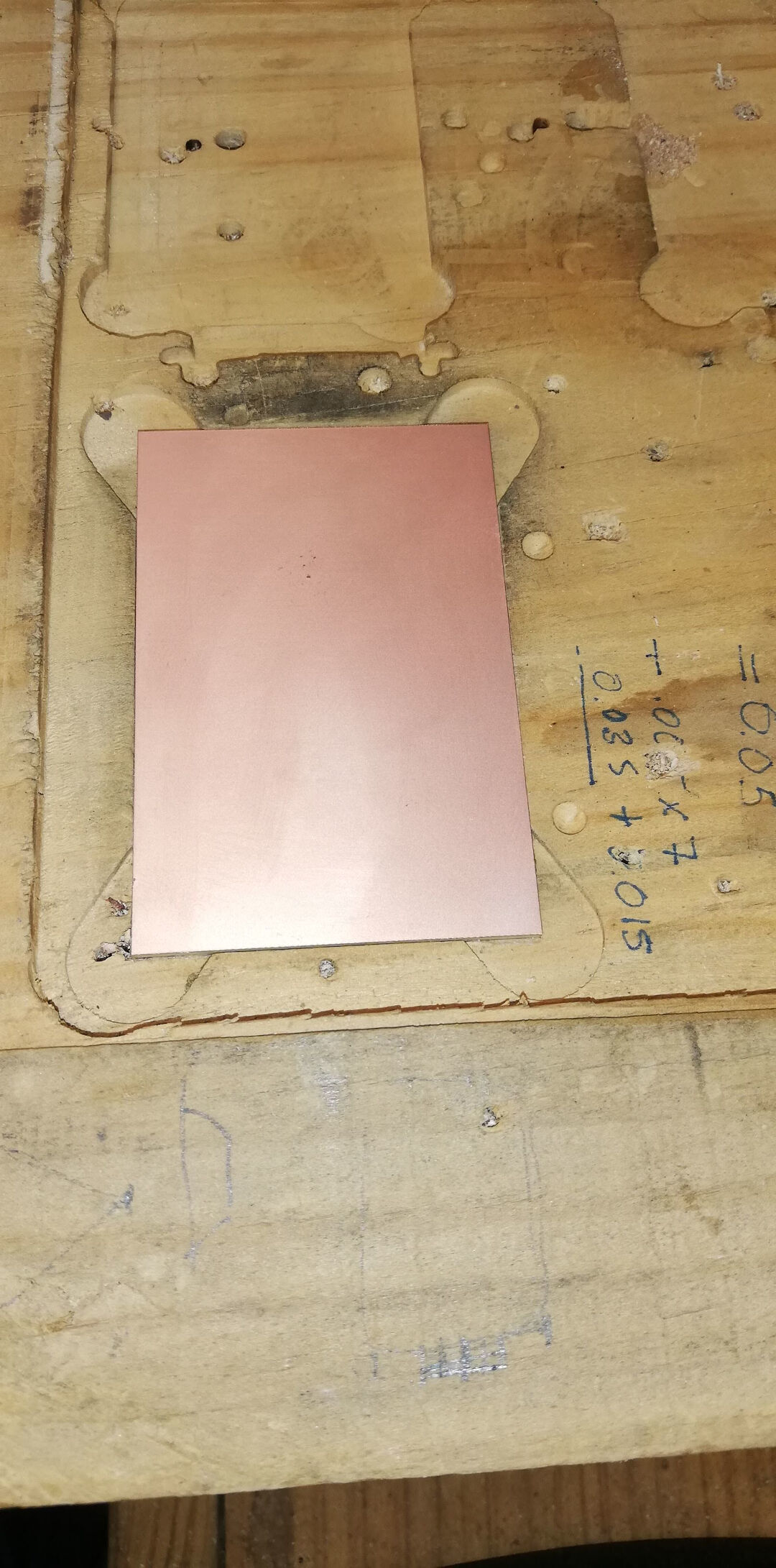 Machined pocket for PCB