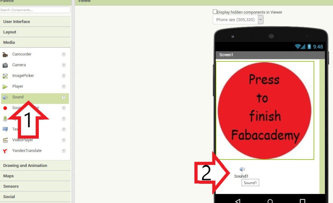 Adding a sound object
