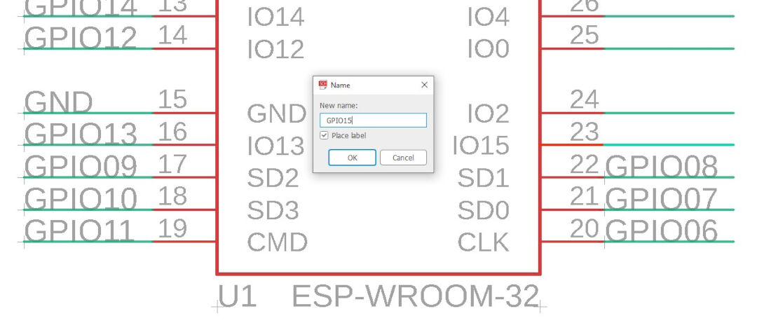 Connecting Wires in Eagle