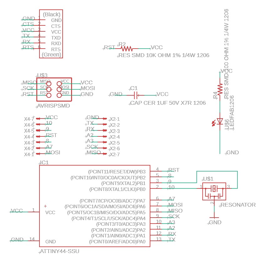 Tiny44 Schematics