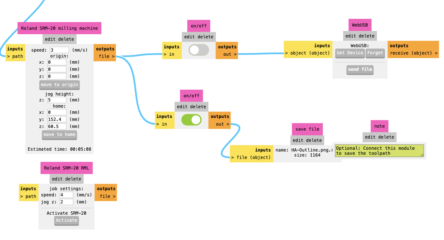 Saving Module