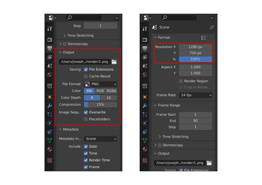 blender desktop view