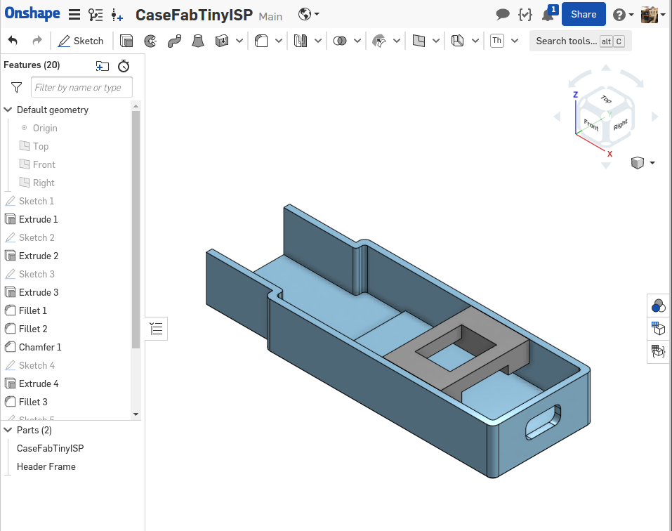 CaseFabTinyISP