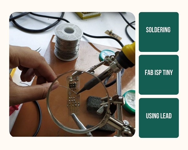 Soldering Using Lead