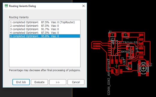 95.8% Optimised Route