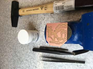 through hole drilling for double sided